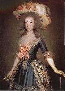 Francisco Goya Countess-Duchess of Benavente France oil painting artist